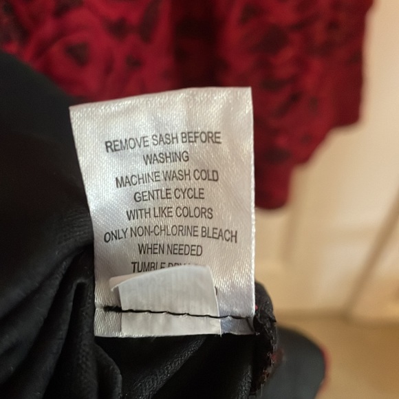 Red lace Size 12 Signature by Robbie Bee dress - Picture 9 of 9